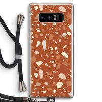 Terrazzo N°22: Samsung Galaxy Note 8 Transparant Hoesje met koord