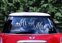 Autosticker Mr & Mrs