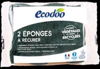 Schuurspons plantaardig bio 2 Stuks