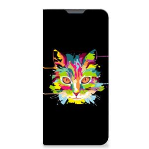 Motorola Moto E32 | Moto E32s Magnet Case Cat Color