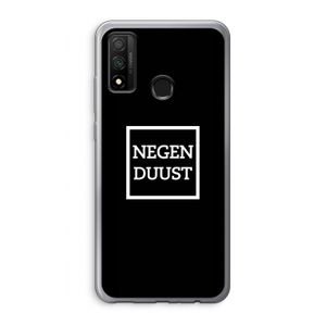 Negenduust black: Huawei P Smart (2020) Transparant Hoesje