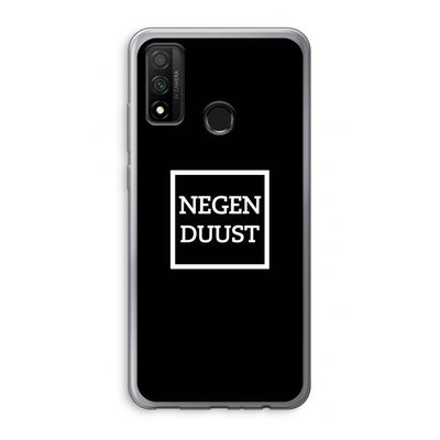 Negenduust black: Huawei P Smart (2020) Transparant Hoesje