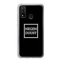 Negenduust black: Huawei P Smart (2020) Transparant Hoesje