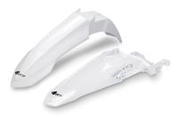 UFO PLAST spatbordset mudguard set ufo yamaha white