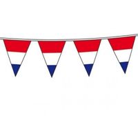 Vlaggetjes vlag kleuren rood-wit-blauw Holland plastic 10 meter - thumbnail