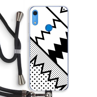 Pop Art #5: Huawei Y6s Transparant Hoesje met koord