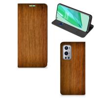 OnePlus 9 Pro Book | Wallet Case | Donker Hout