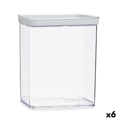 Blik Gondol G-695 G-695 Transparant Siliconen polyestyreen ABS 3,3 L 10,5 x 23,7 x 21 cm (6 Stuks)
