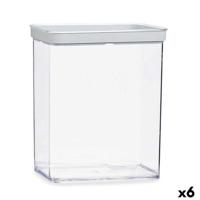 Blik Gondol G-695 G-695 Transparant Siliconen polyestyreen ABS 3,3 L 10,5 x 23,7 x 21 cm (6 Stuks)