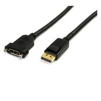 StarTech.com 20-pins DisplayPort verlengkabel voor paneelmontage m/v 91 cm