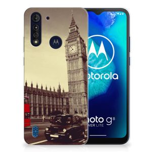 Motorola Moto G8 Power Lite Siliconen Back Cover Londen