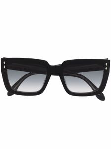 Isabel Marant Eyewear lunettes de soleil à monture papillon - Noir