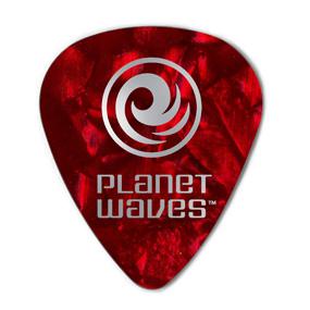 Planet Waves 1CRP6-10 plectrum 10 stuk(s) Celluloid Parel, Rood