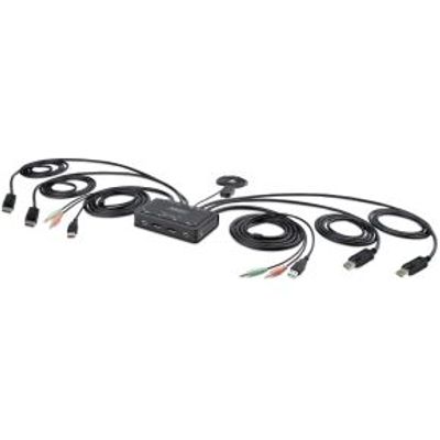 StarTech.com C2-DD46-UA2-CBL-KVM KVM-switch Zwart
