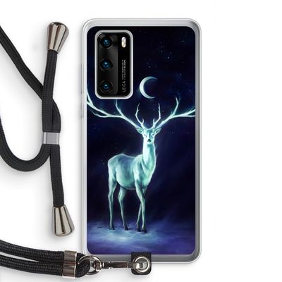 Nightbringer: Huawei P40 Transparant Hoesje met koord
