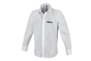 Beta 9510W Xs-Overhemd, Lange Mouwen, Wit - 095100100