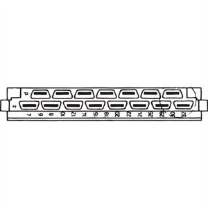 nVent SCHROFF 69001733 Female connector 5 stuk(s)