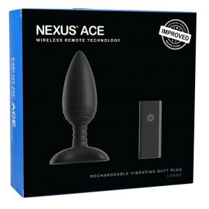 Nexus Ace Large Anale vibrator Zwart Silicium 1 stuk(s)