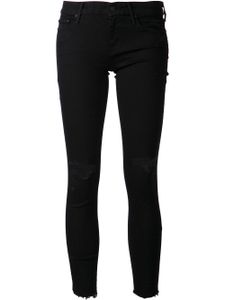 MOTHER Looker' ankle frey jeans - Noir