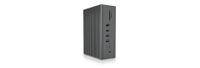 ICY BOX IB-DK2262AC Bedraad USB 3.2 Gen 1 (3.1 Gen 1) Type-C Antraciet - thumbnail