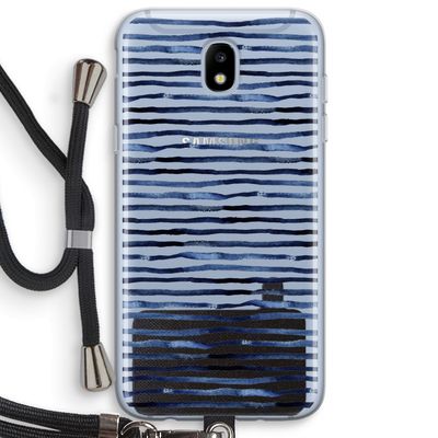 Verrassende lijnen: Samsung Galaxy J5 (2017) Transparant Hoesje met koord