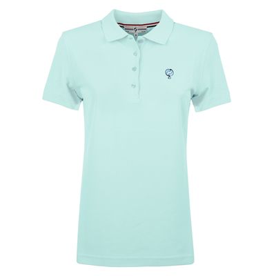 Dames Polo Square | Lichtblauw