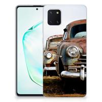 Samsung Galaxy Note 10 Lite | Siliconen hoesje | met foto Vintage Auto