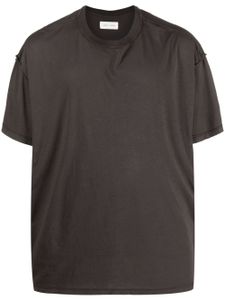 Les Tien Katoenen T-shirt - Grijs