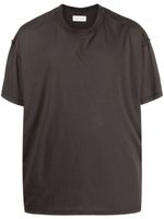 Les Tien Katoenen T-shirt - Grijs - thumbnail