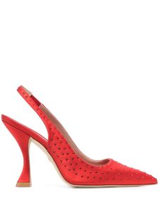 Stuart Weitzman escarpins Say à ornements strassés - Rouge