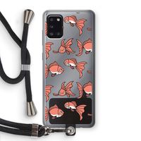 Blub: Samsung Galaxy A31 Transparant Hoesje met koord