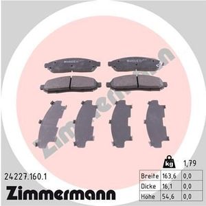 Remblokkenset 242271601