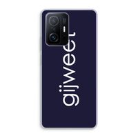 Gijweet: Xiaomi 11T Transparant Hoesje