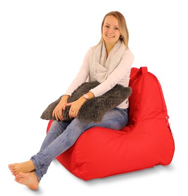 Zitzak Lounge Red - Weerbestendig - Rood - Puffi