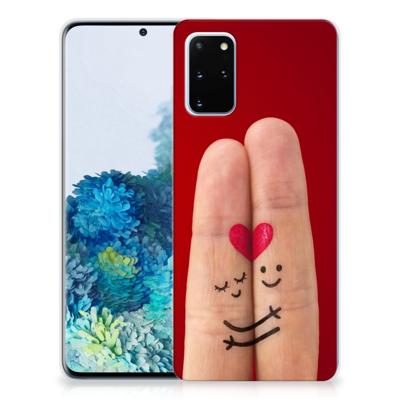 Samsung Galaxy S20 Plus | Sillicone Back Cover | Liefde - Origineel Romantisch Cadeau
