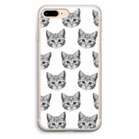 Kitten: iPhone 7 Plus Transparant Hoesje