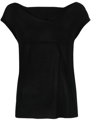 Rick Owens t-shirt à encolure ronde - Noir