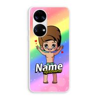 Chibi Maker man: Huawei P50 Transparant Hoesje