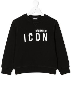 DSQUARED2 KIDS sweat à logo - Noir