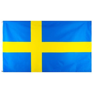 Zweden Vlag (90 x 150 cm)