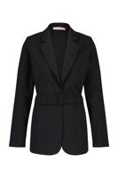 Jade buckle blazer - black - 06949