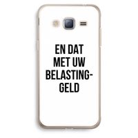 Belastinggeld: Samsung Galaxy J3 (2016) Transparant Hoesje