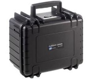 B&W outdoorcases type 2000 zwart + plukschuim