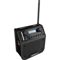 PerfectPro DPR2-18V Bouwradio DAB+, VHF (FM) AUX, Bluetooth, DAB+, FM Spatwaterbestendig, Stofdicht, Stofvast Zwart