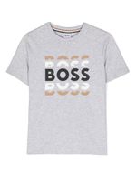 BOSS Kidswear t-shirt à logo imprimé - Gris - thumbnail