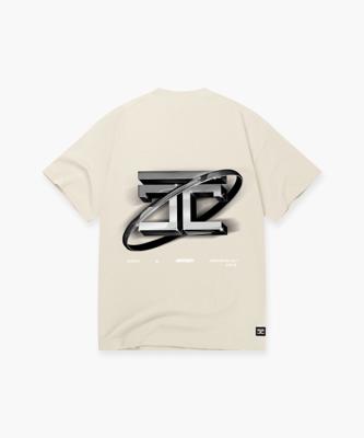 Jorcustom Poetry In Motion Loose Fit T-Shirt Heren Beige - Maat L - Kleur: Beige | Soccerfanshop