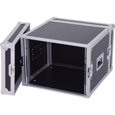 Roadinger 30109788 19 inch rack 8 HE Hout Incl. greep