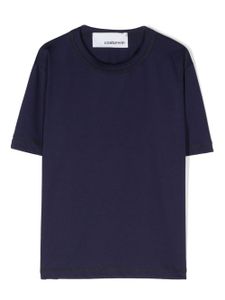 Costumein t-shirt en coton à col rond - Violet