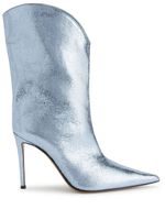 Alexandre Vauthier bottes en cuir à bout pointu 105 mm - Bleu