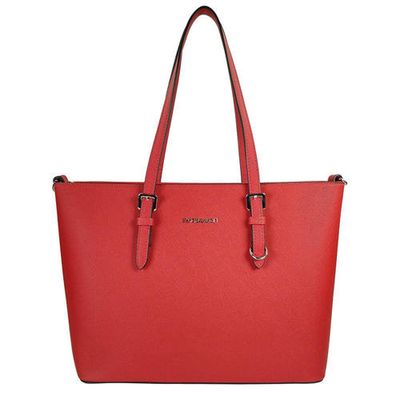 Flora & Co shopper rood Flora & Co shopper rood
